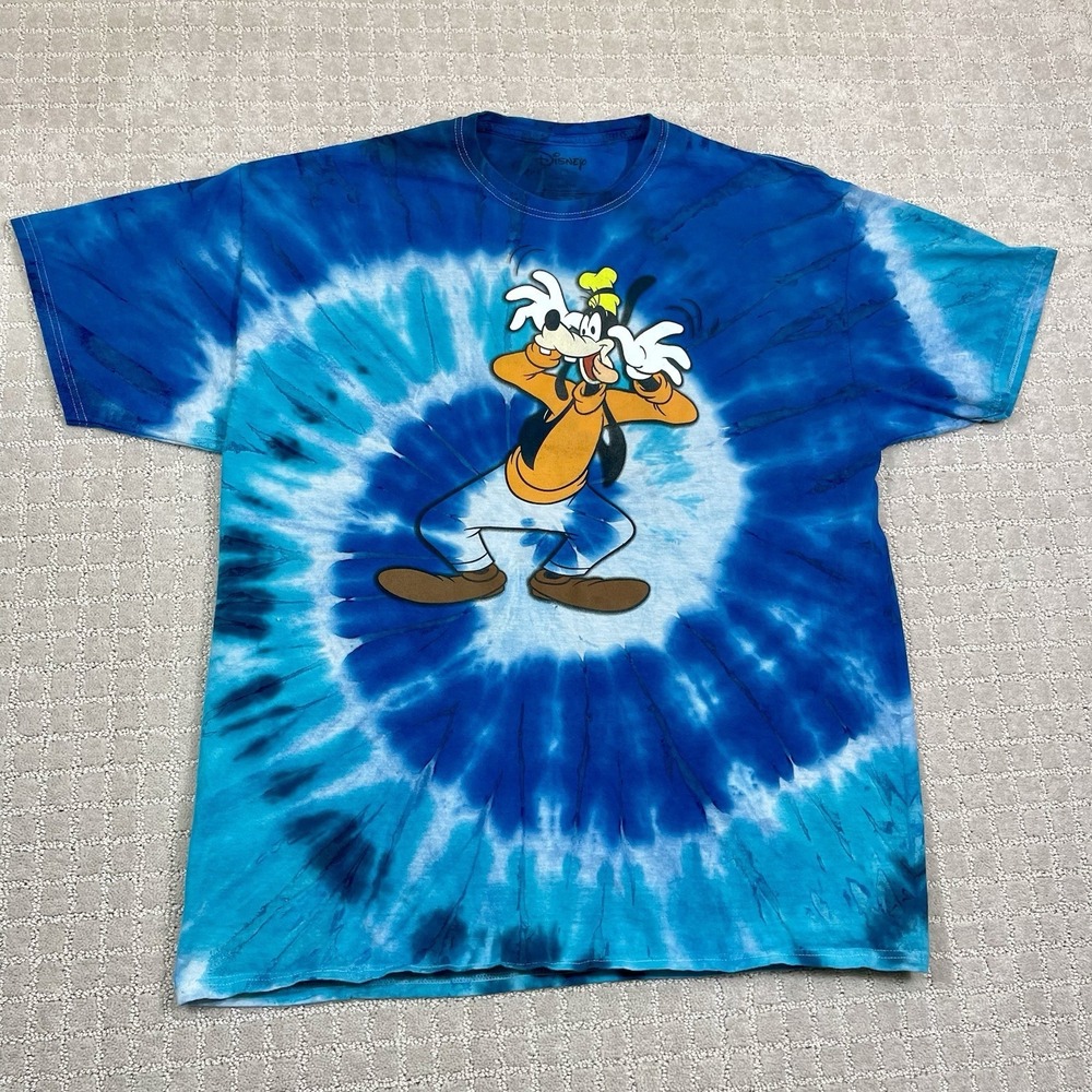 Disney Goofy Tie-Dye Graphic T-Shirt Adult Size XL